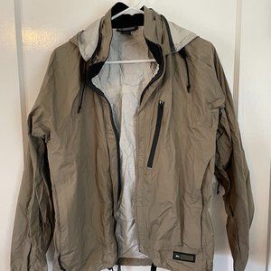 REI rain shell jacket
